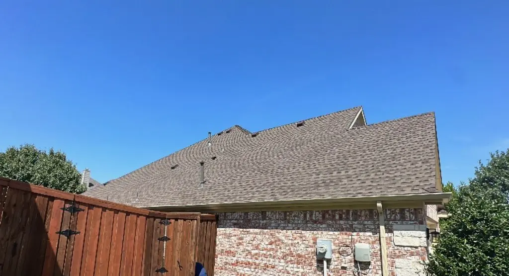 Completed roof replacement project in LaGrange